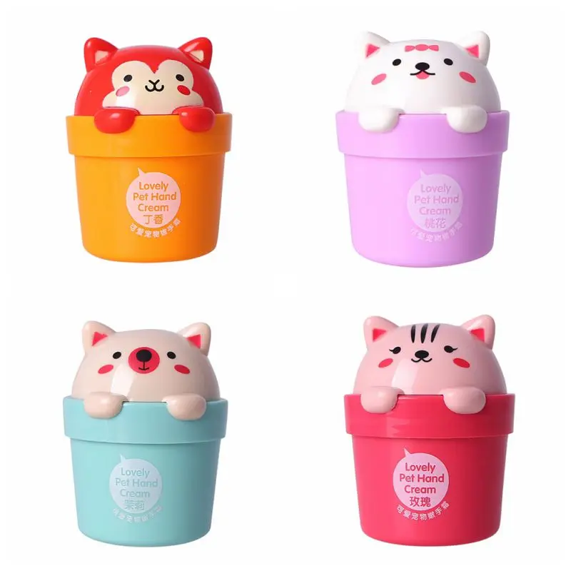 Крем для рук с мультяшным котом отбеливающий питательный лосьон крем кожи