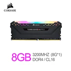 Corsair Vengeance RGB Pro 8 Гб (1x8 ГБ) DDR4 3200 (PC4-25600) C16 память для рабочего стола-черный