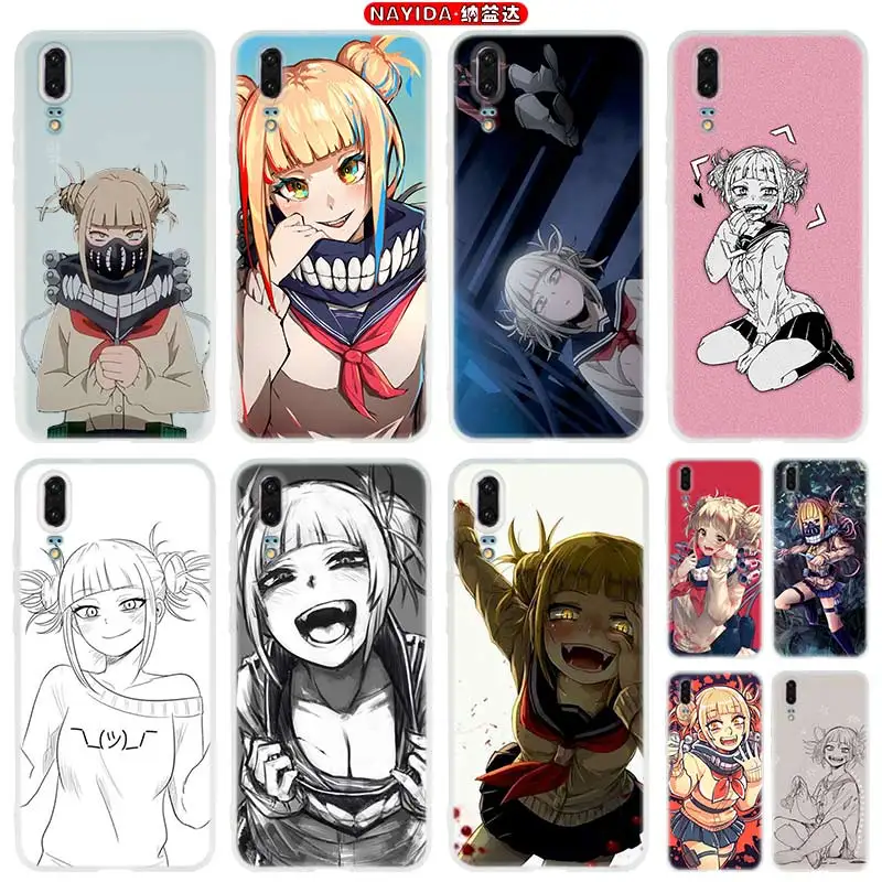 Чехол для телефона Huawei P40 P10 P20 P30 Lite Plus Pro P8 P9 P Smart Z 2019 чехол с аниме Himiko Toga Boku No Hero