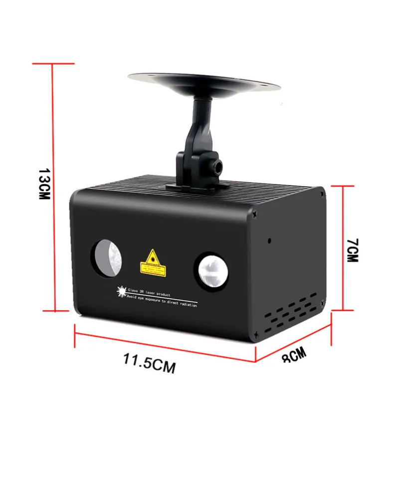 Лазерный прожектор водяной волны Aurora с дистанционным управлением RG сцсветильник