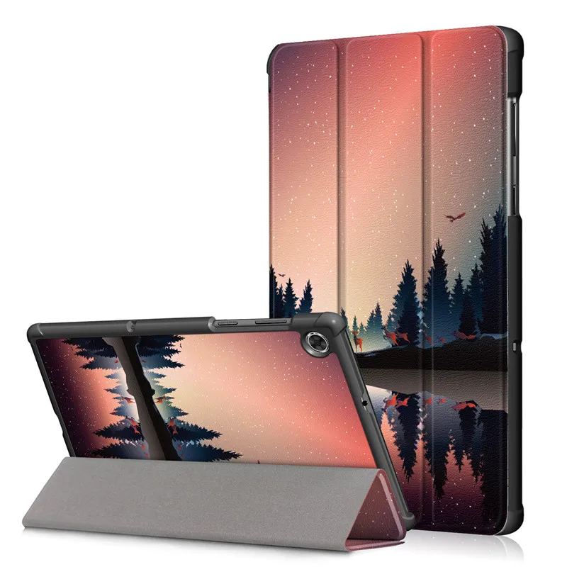 Для планшета Lenovo Tab M10 HD 2 Gen чехол планшет Сумерки башня Окрашенные Coque 2nd Generation Fundas