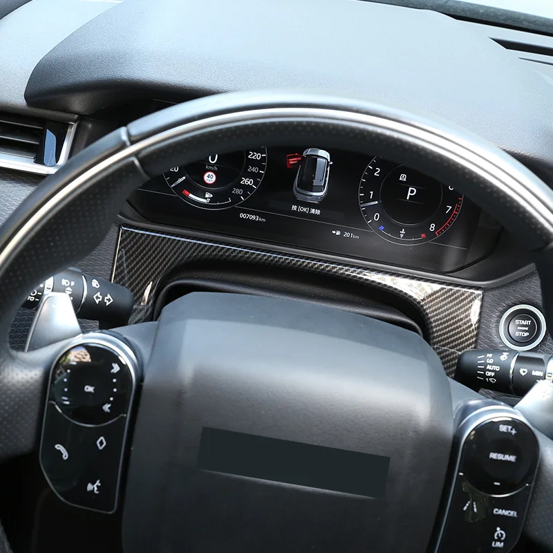 Автомобильные аксессуары для Land rover Range Rover VELAR 2017 2018 2019 2020 текстура углеродного