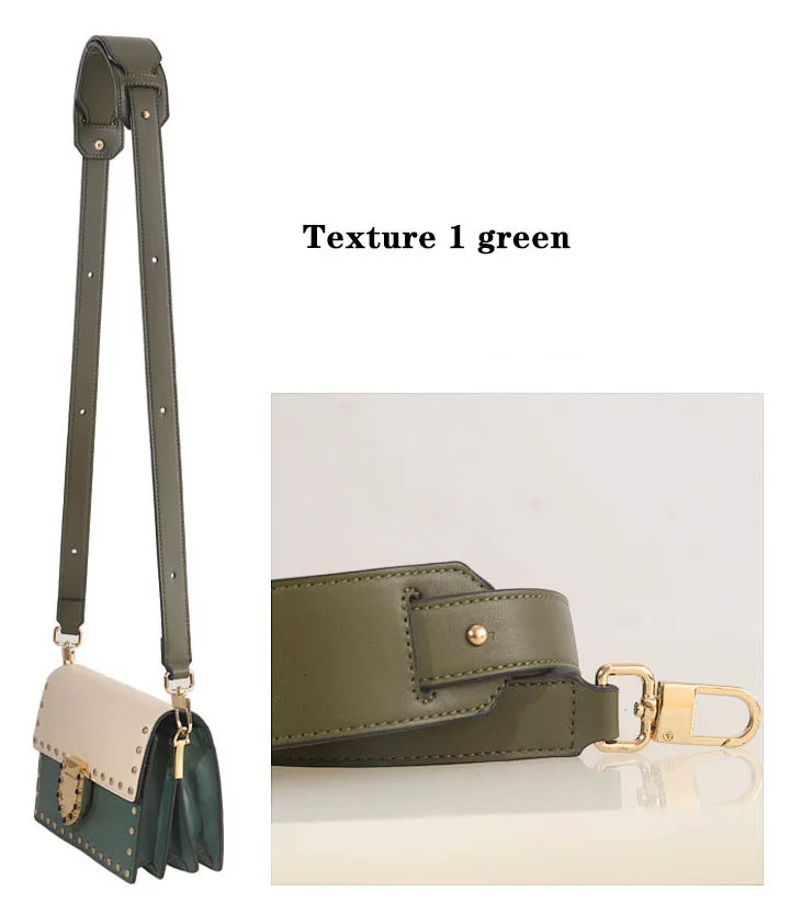 BAMADER High Quality Genuine Leather Bag Strap Ladies Wide Shoulder Strap 81CM-118CM Adjustable Fashion Women's Bag Accessories