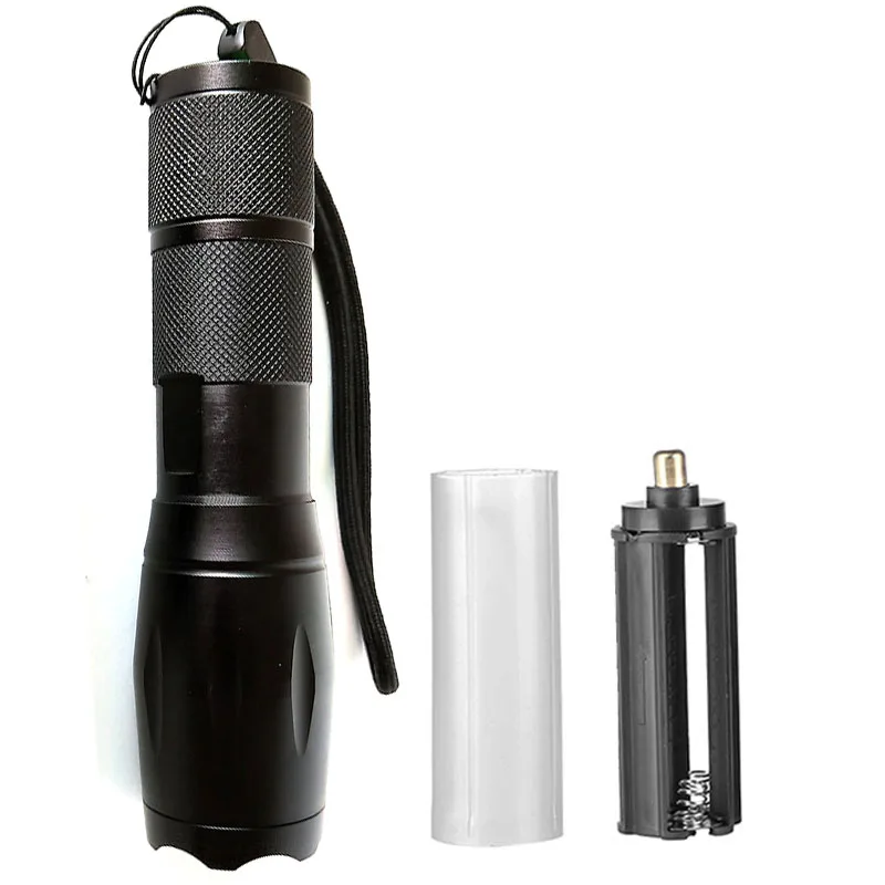 T6 Litwod Z20 светодиодный фонарик водонепроницаемый CREE XM-L T6 XP-G Q5 lanterna масштабируемый портативный фонарь для кемпинга наружного освещения - Испускаемый цвет: T6