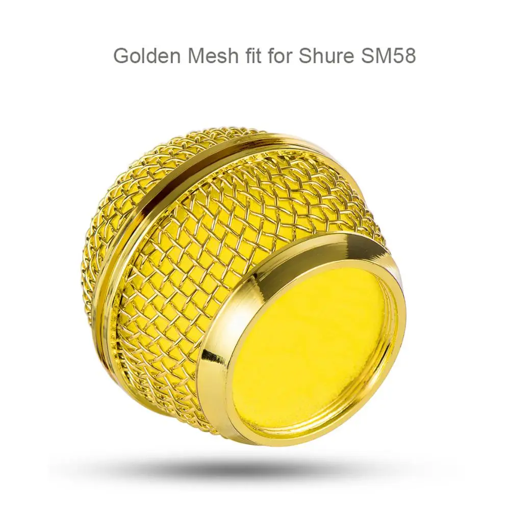 Сетчатая решетка для микрофона BINYEAE Shure SM58 SM58S SM58LC беспроводная и Кардиоидная