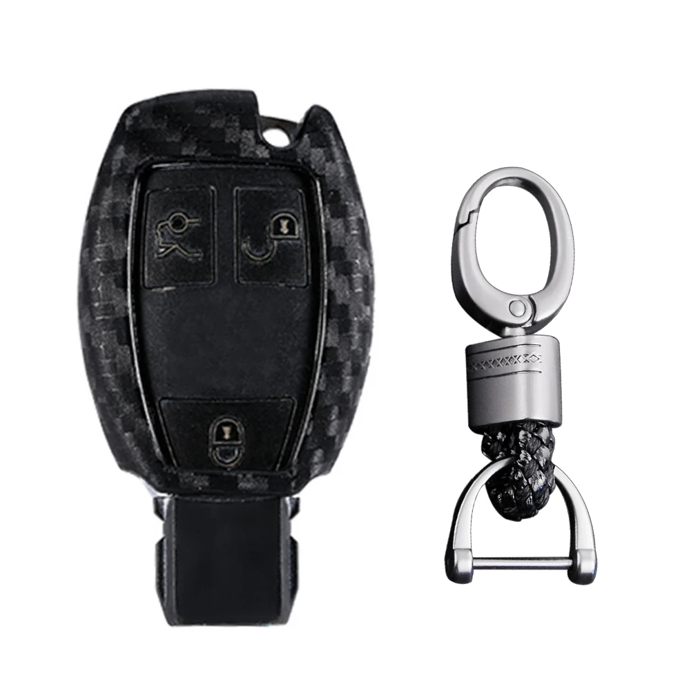 Чехол из углеродного волокна для автомобильных ключей чехол автомобильного