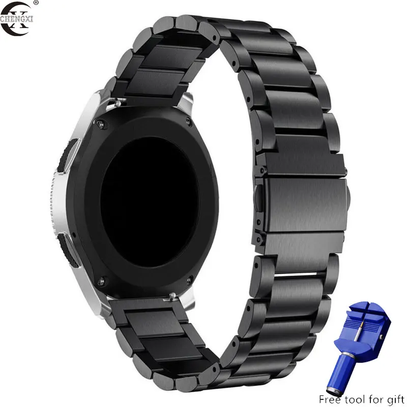 Ремешок для часов Gear S2 Frontier Премиум твердый браслет из нержавеющей стали ремешок