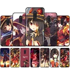 Японский аниме Konosuba Megumin силиконовый чехол для Xiaomi 8 9 10 10T Lite 9 9T 10T Pro 9 SE 10 Ultra Poco X3 NFC Poco M3