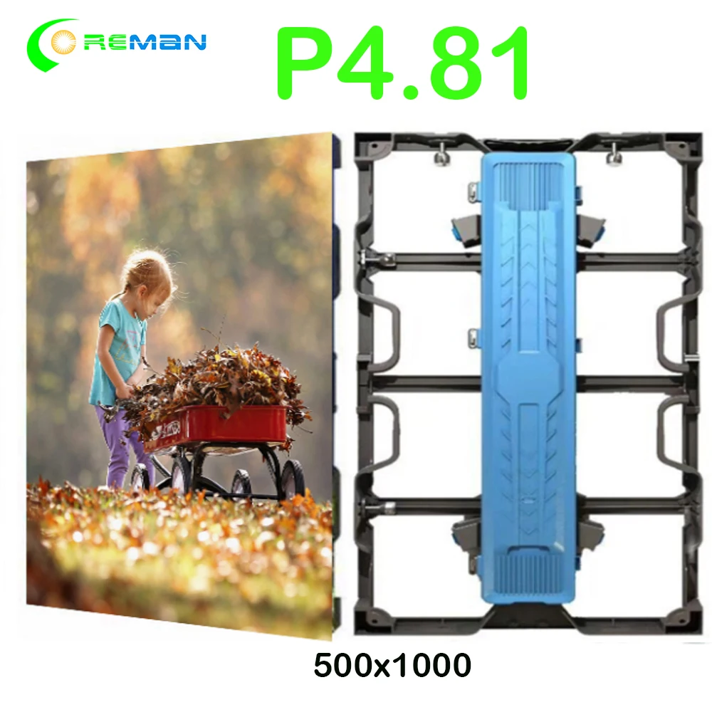 Аренда алюминиевого шкафа комнатный rgb светодиодный дисплей P4.81 videowalls рекламный