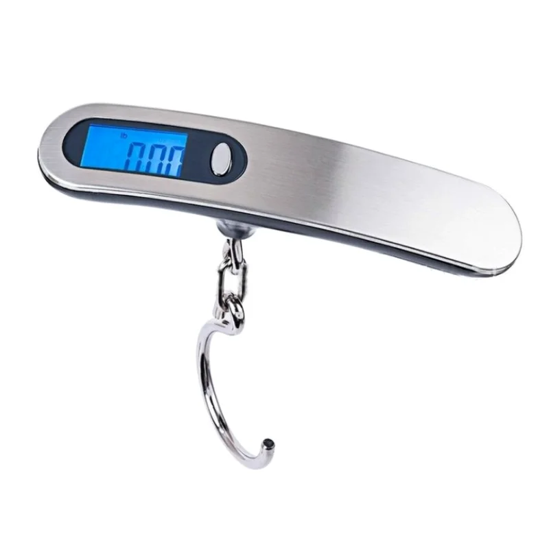

Hand Held Belt Scale LCD Digital hanging Scale For Travel Suitcase Luggage Hanging Scales Weighing Balance Electronic 50kg/110lb