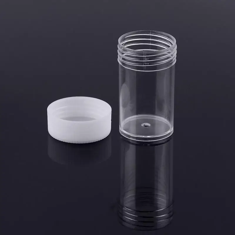 1pc Transparent Empty Spray Bottles Manicure Glitter Material Refillable Paper Packaging Split Bot Nail Mini Container I7M3 P9M5