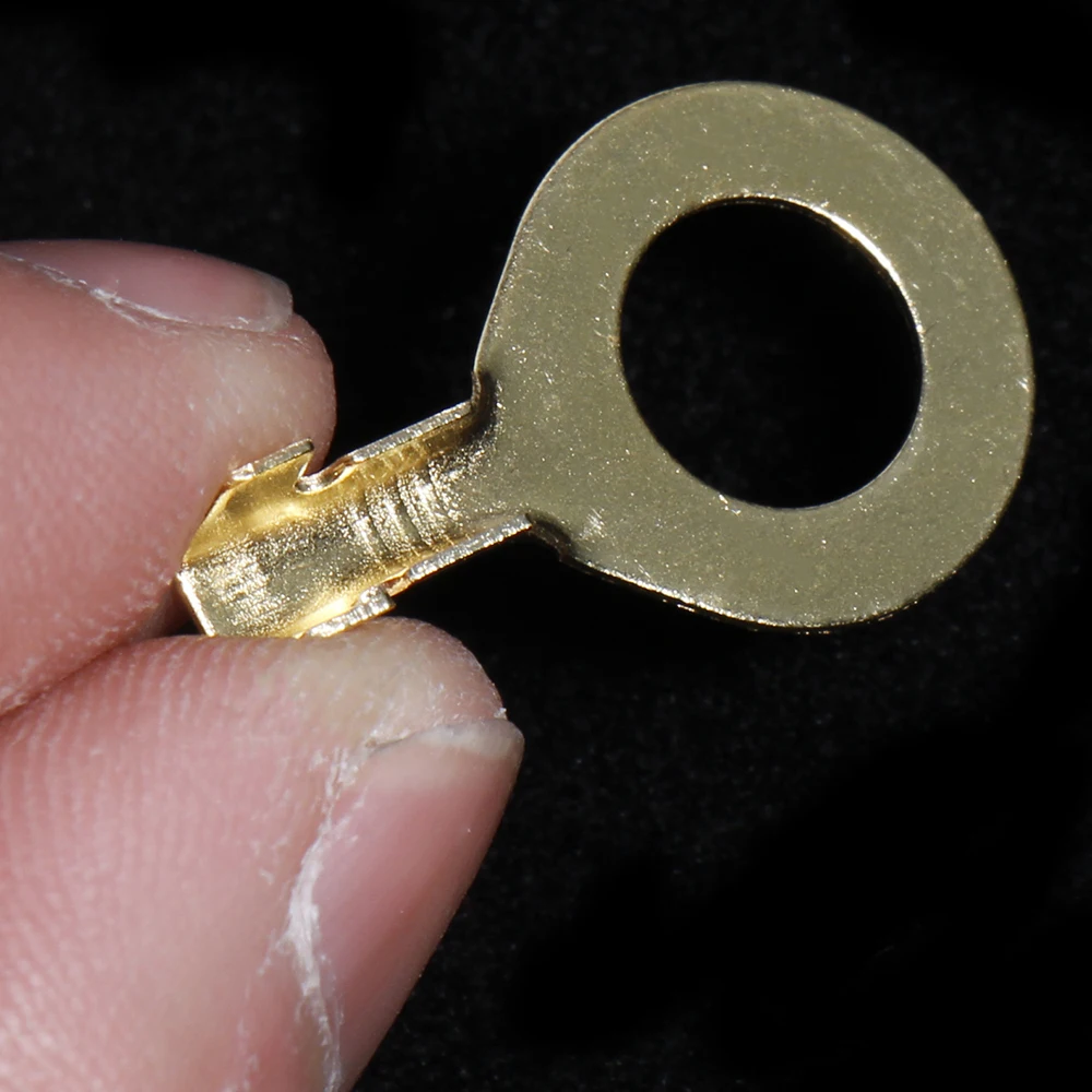 Медные обжимные круглые клеммы с открытым цилиндром коннектор для проводов