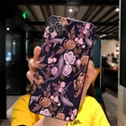 Мягкий матовый чехол для iPhone 6 7 8 11 12 Plus Pro X XR MAX 2021 с рисунком растительных акул (розовый и Золотой)