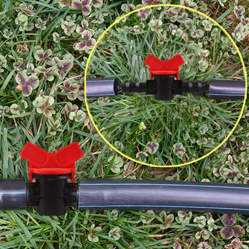 NEW-10 Pcs Plastic Garden Faucet PE Hose Valve Irrigation Pipe Switch Watering Supplies 16mm x |