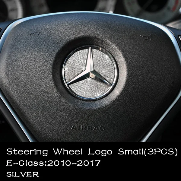 2Silver Для Mercedes Benz Аксессуары E Класс W212 W213 AMG Bling Наклейка Детали интерьера Украшения Отделка Ремонт Кристалл Сияющий Серебро Наклейки Наклейка Женщины Мужчины Рулевое колесо ПЕРЕКЛЮЧАТЕЛЬ ПЕРЕКЛЮЧАТЕЛЯ ПЕРЕКЛЮЧ - Название цвета: 2Silver