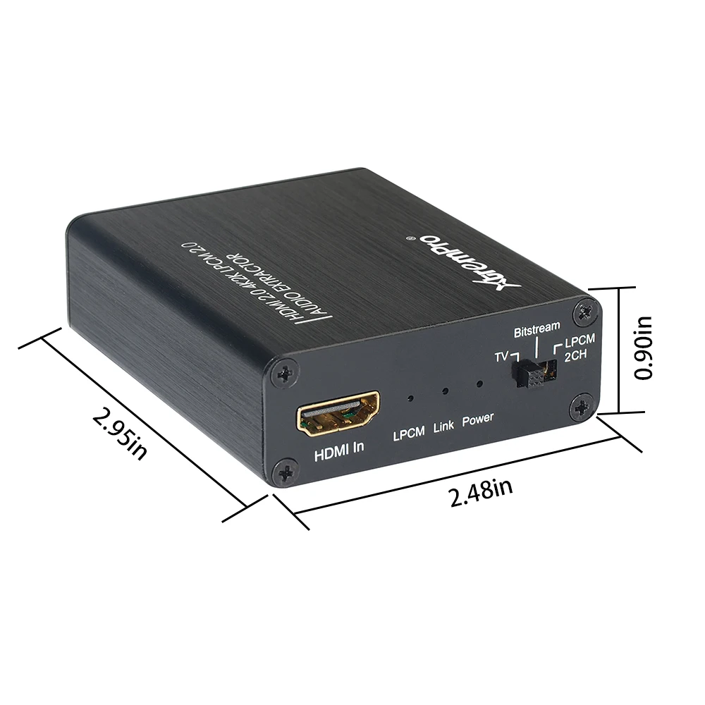 HDMI2.0 LPCM2 CH аудио экстрактор|Кабели HDMI| |