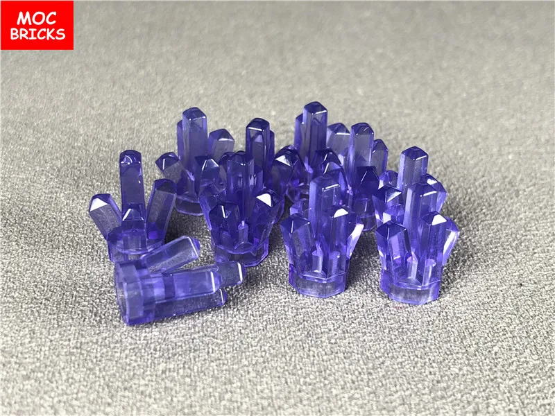 50 шт./партия кубики Moc Clorful Rock 1x1 кристалл 5 точек подходят с 52 развивающие строительные блоки фигурки DIY игрушки для детей Рождественский подарок