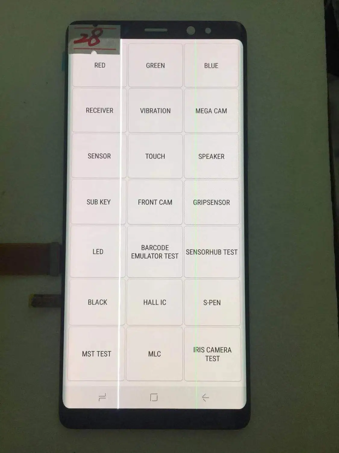 AMOLED с линией для samsung Galaxy S8 PLUS G955A G955U G955F ЖК-дисплей кодирующий преобразователь сенсорного экрана в сборе