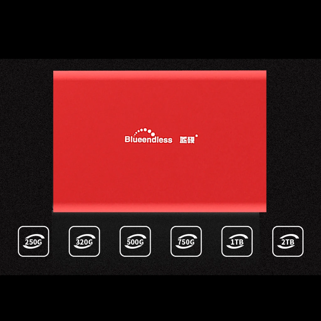 Внешний жесткий диск 2 5 дюйма 160 Гб 250 ГБ 320 500 USB 1 ТБ портативный внешний HD|Внешние