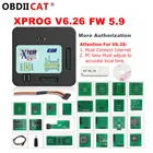 XPROG V6.26 добавить новое разрешение V5.55 V5.74 V5.84 V6.12 V6.17 X-PROG M XPROG-M ECU Программатор инструмент X PROG Полный Адаптеры