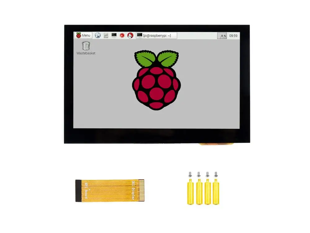 Waveshare 4 3 дюймовый емкостный сенсорный дисплей для Raspberry Pi 800*480 ips широкоугольный