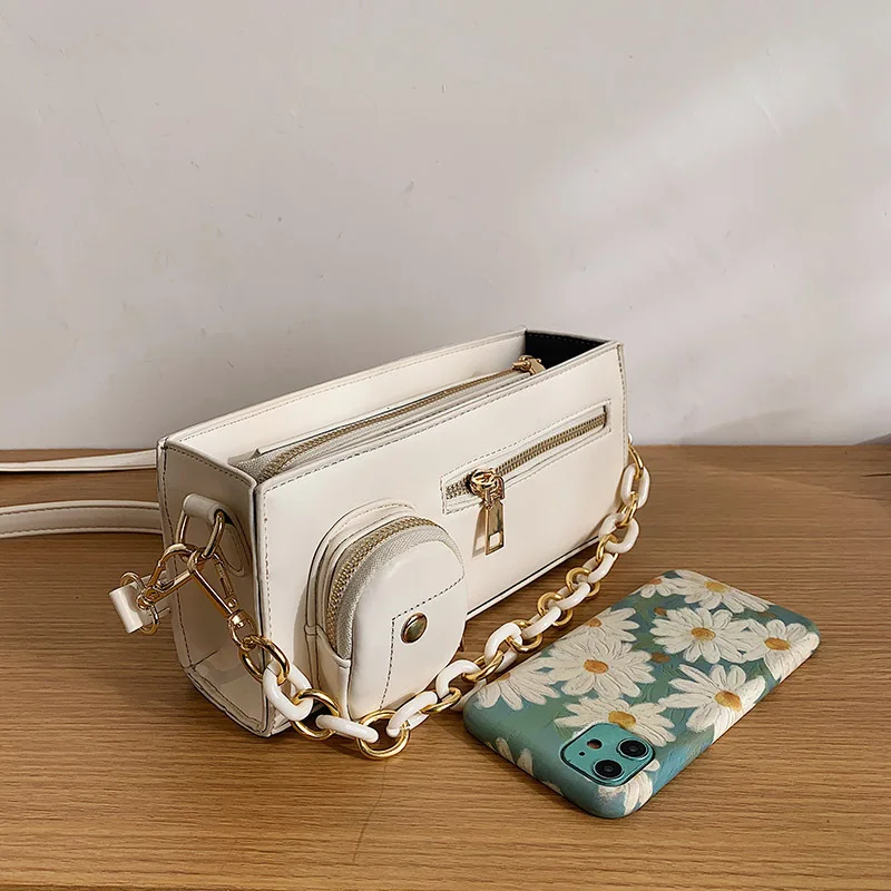 

Designer Crossbody Bags Women 2021 Summer Ladies Purses and Handbags Small Female Shoulder Bag Chains Satchels Mini Pocket New