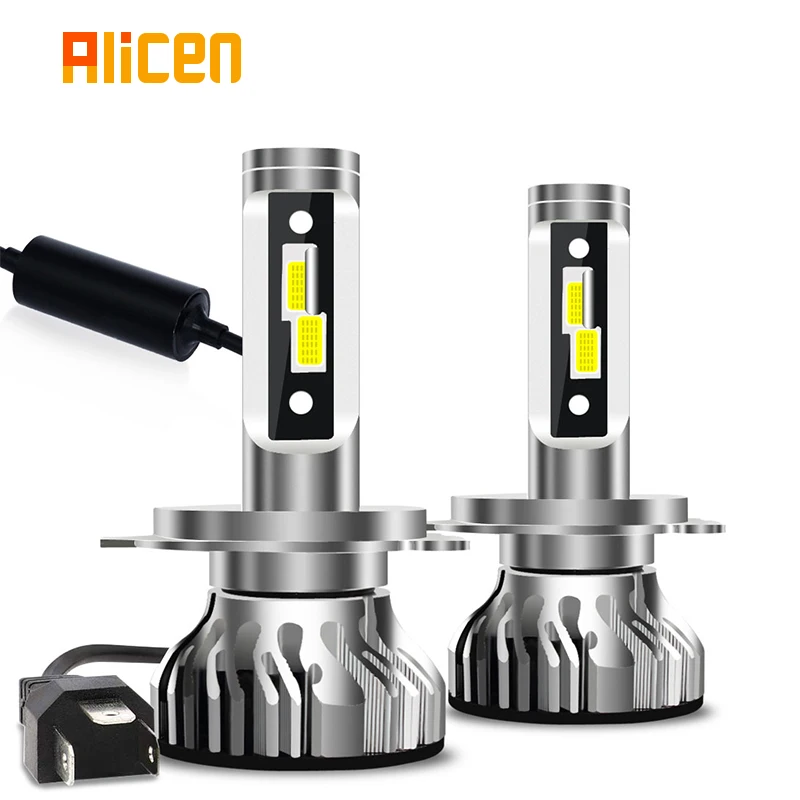 

H7 H4 LED 2pcs car headlight H1 H11 H3 9005 9006 72W 8000LM 6000K 12V 24V Auto Headlamp COB Fog Light Bulb