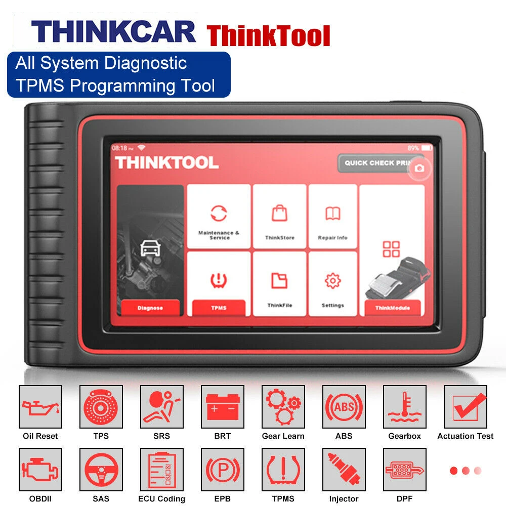 

THINKCAR THINKTOOL OBD2 Scanner OBDii Diagnostic Scan Tool Automotive Scanner OBD Auto Scanner Car Diagnostics Tool EOBD Scanner