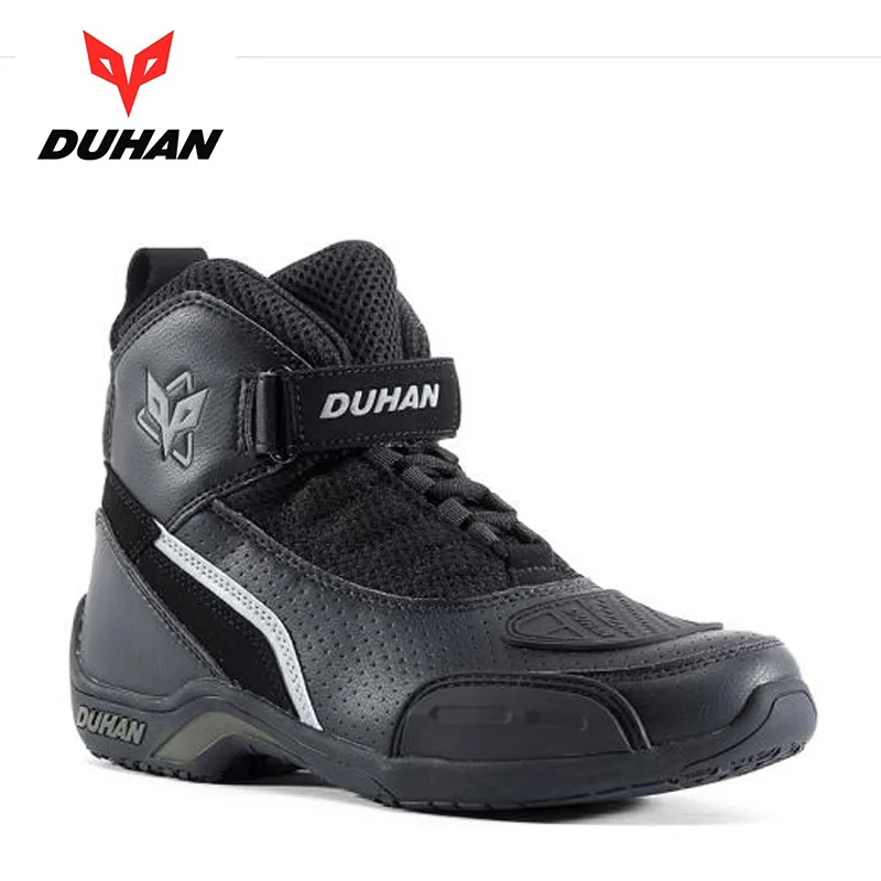 2020 Winter New Knight Protection DUHAN Motorcycle riding Boots Shoe Off-road Motorbike Shoes Racing boot Anti-fall Breathable | Автомобили