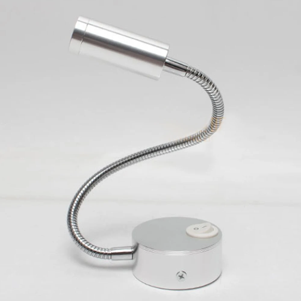 Светодиодный настенный светильник 1/3 вт для чтения в спальню вилка стандарта ес