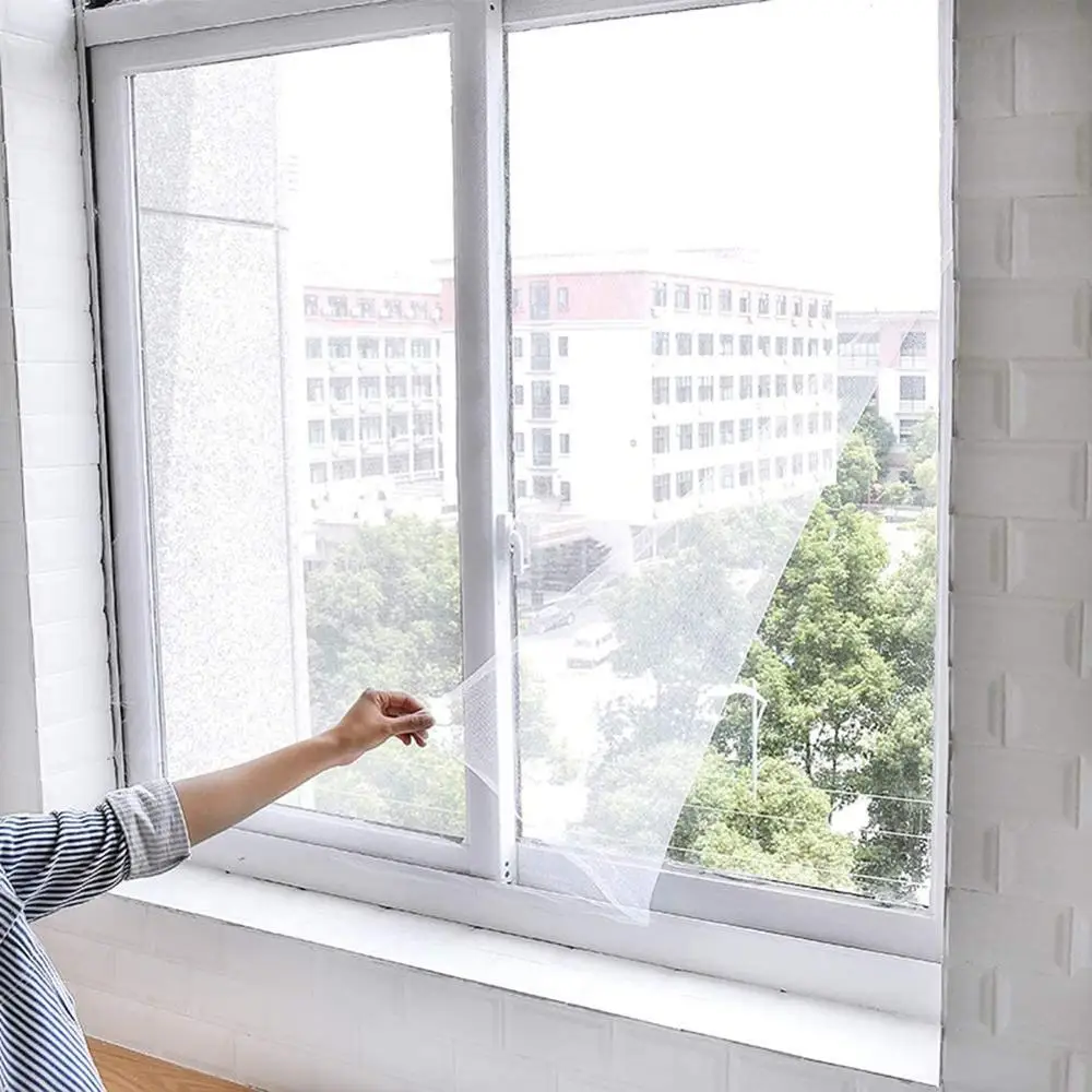 Новая сетчатая москитная сетка для окон и дверей противомоскитная кухонного
