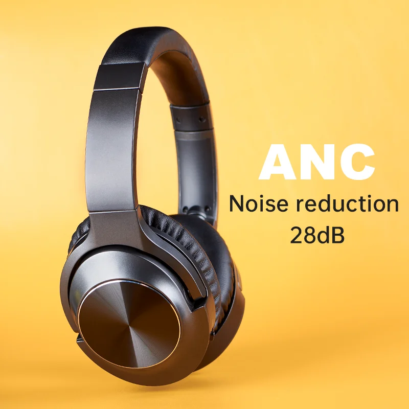 Наушники с шумоподавлением DDJ Беспроводная Bluetooth гарнитура креплением на голову