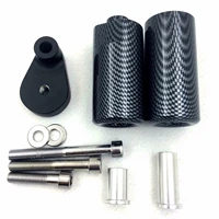 motorcycle carbon frame slider crash falling protector for yamaha yzf r6 yzf r6 2008 2009