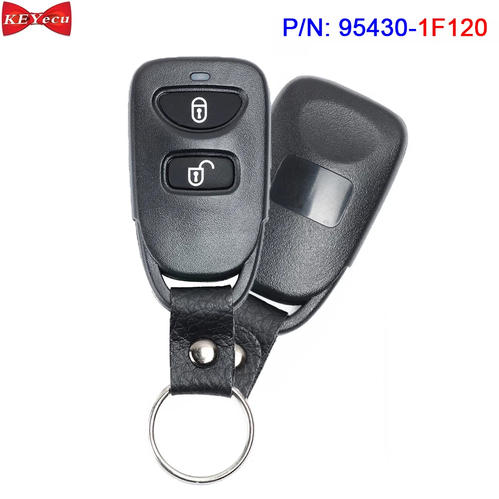 KEYECU 2 шт. для Kia Sportage 2005 2006 2007 2008 дистанционный ключ 95430 1F120 SEKS 07TX 434MHz|Ключ от авто| |