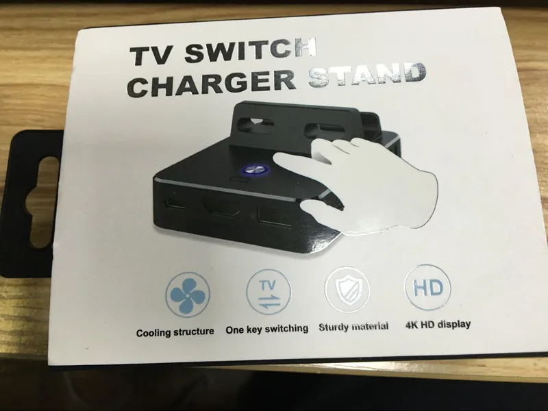 Мини Портативный HDMI конвертер Тип C 4K HD tv охлаждающая структура зарядное устройство зарядная док-станция Подставка для Nod NS switch консоль