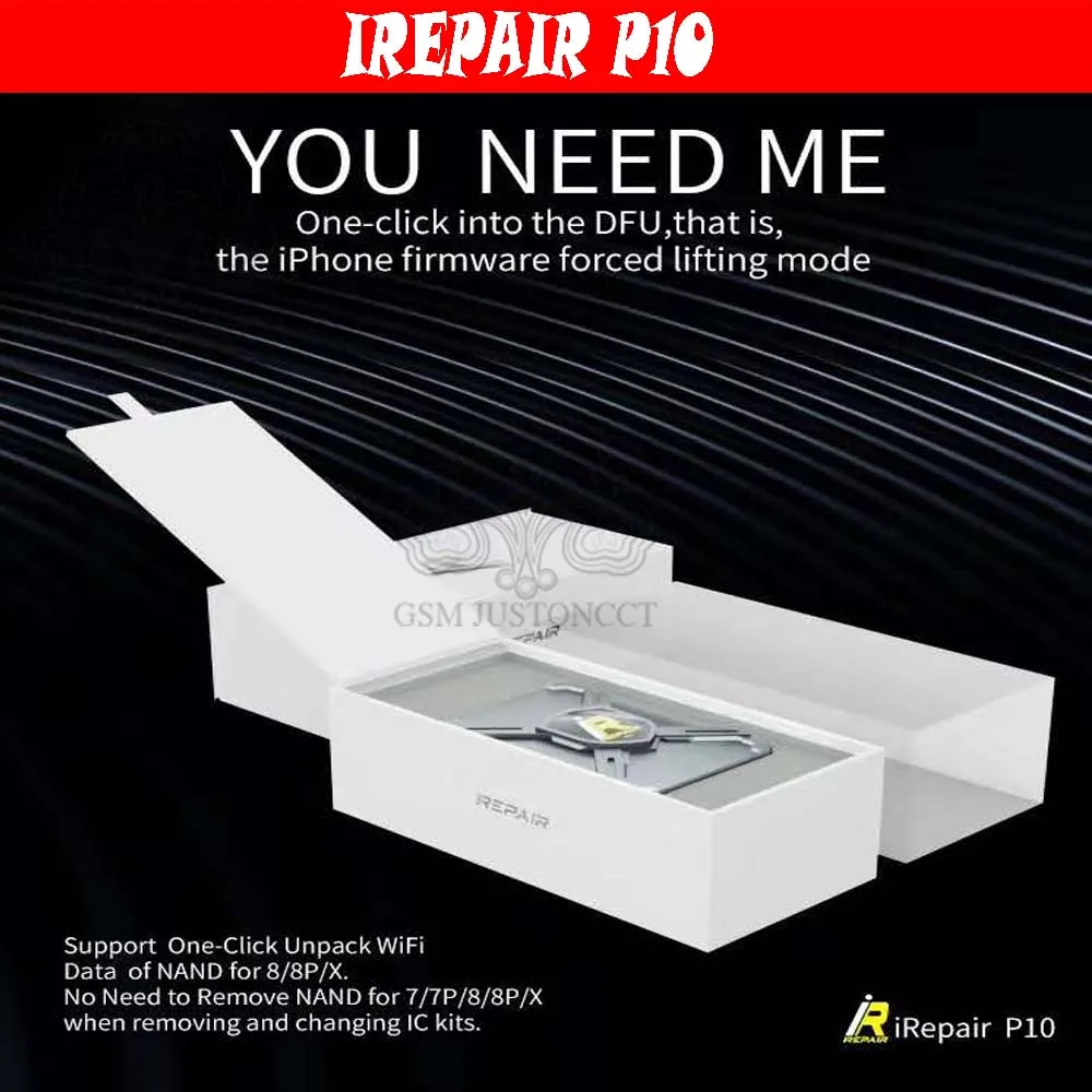 irepair p10 ip box read writeiphone Serial number Wifi code Model Counctry Camera and all other syscfg data without disasse | Мобильные