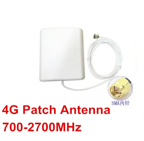 4G Внутренняя патч-антенна 14dBi LTE SMA panel aerial 700-2700MHz внутренняя Wi-Fi антенна от AliExpress RU&CIS NEW