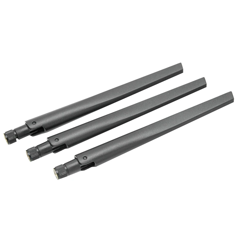 10 шт. Новая Металлическая WiFi антенна RP SMA интерфейс с 5DBi 2 4G/5G Двухдиапазонная