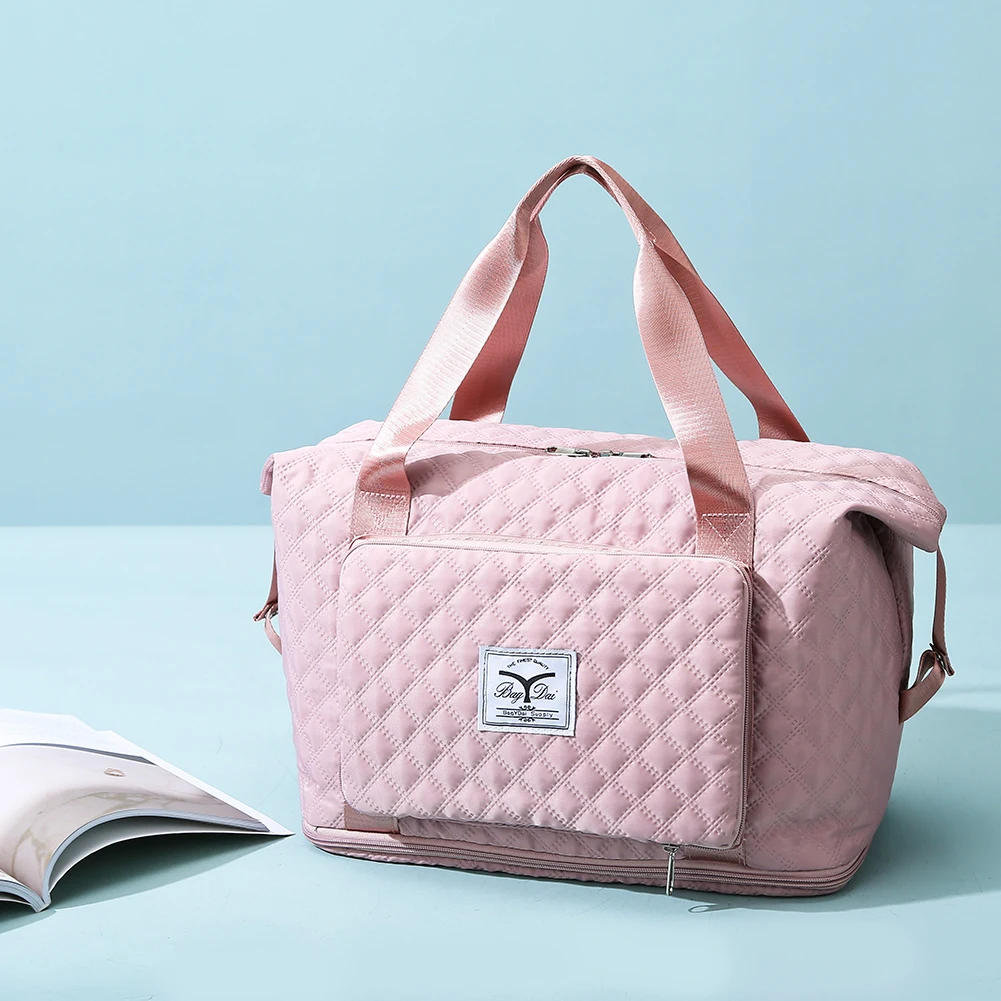 

Повседневные дорожные сумки из ткани «Оксфорд» для женщин, спортивные дамские сумочки на ремне, чемодан для мужчин и женщин, модные вместит...