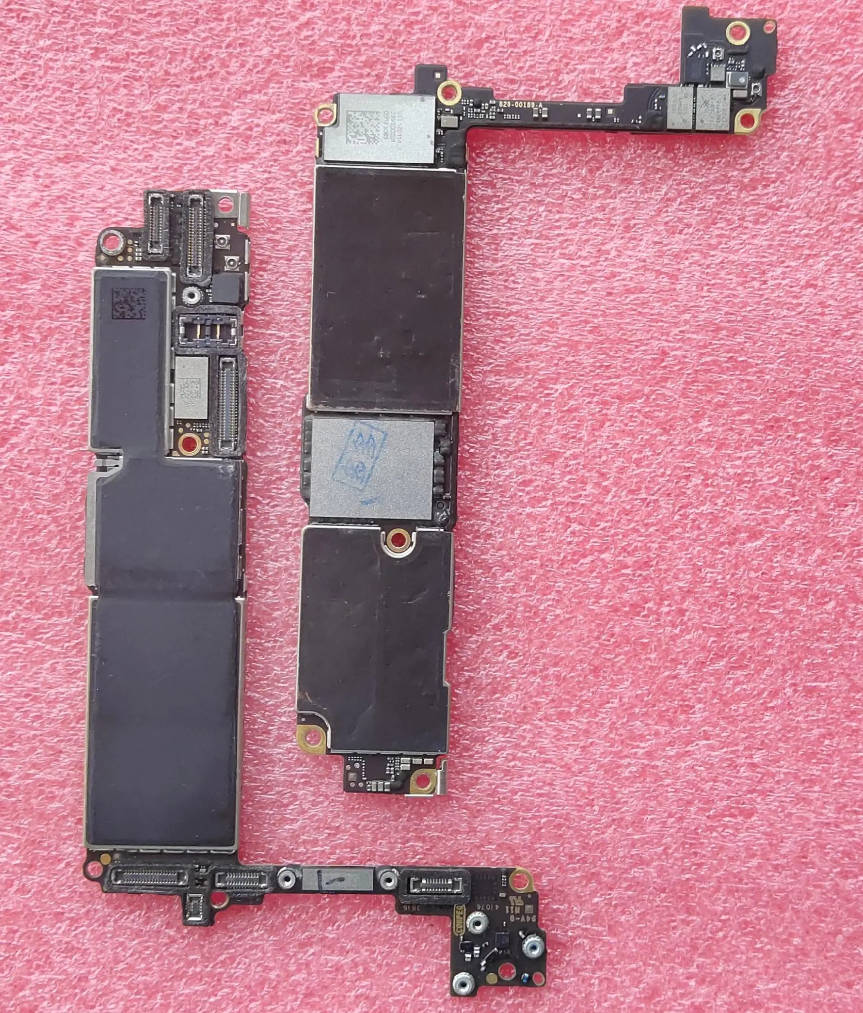Материнская плата для iPhone 7 7G 4 дюйма 20 шт. оригинал материнская со всеми запасными