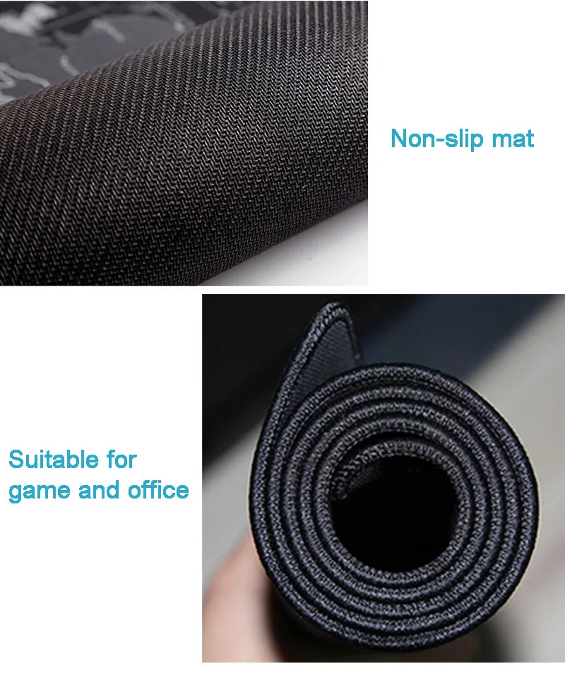 

Gaming Mouse Pad Large Mouse Pad Gamer Big Mouse Mat For PC Computer Mousepad XXL Carpet Surface Mause Pad Keyboard Desk Mat