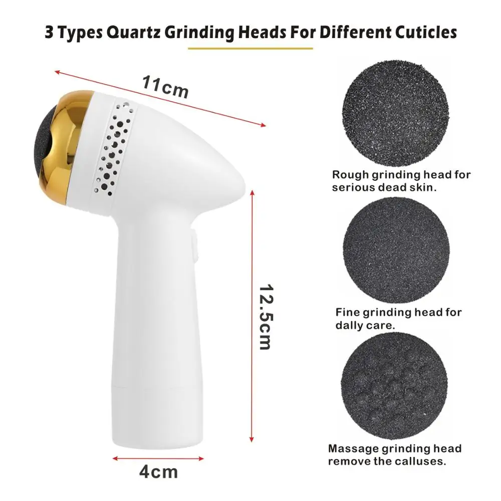 Перезаряжаемые Электрический Вакуумные адсорбции Шлифовальная Пилка Для Ног