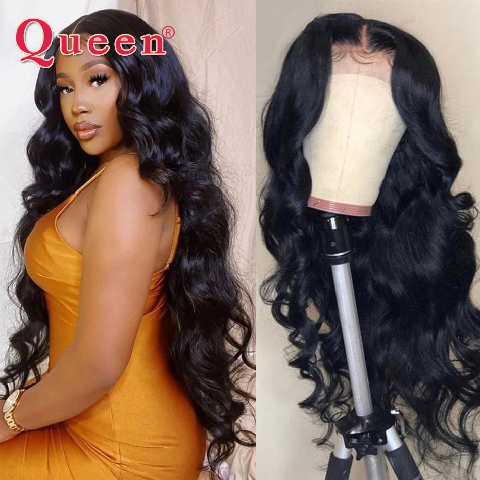 4X4 Body Wave Lace Closure Wig 32 30 Inch Body Wave Human Hair Wigs For Women Brazilian Pre-Plucked Lace Closure Human Hair Wigs