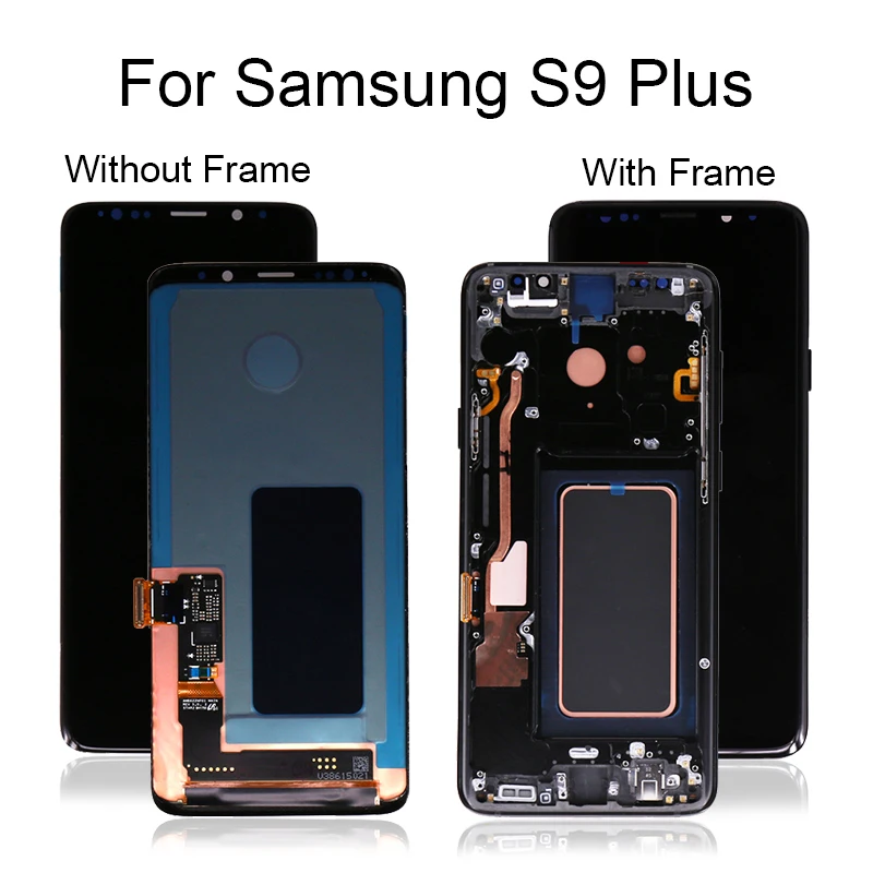 6 2 дюйма для Samsung Galaxy S9 Plus сенсорный ЖК экран дигитайзер с рамкой в сборе смартфон