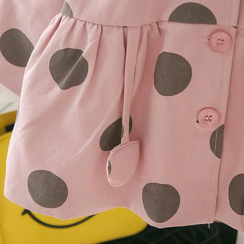 Одежда для малышей осеннее платье маленьких девочек в Корейском стиле Толстый