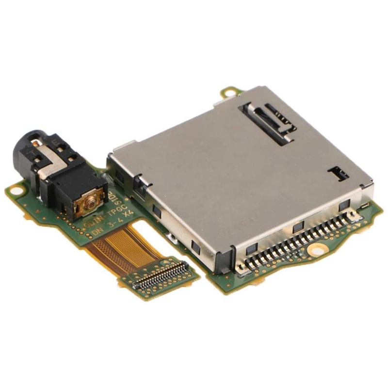 Game Card Slot Socket Board With Headphone Earphone Headset Port Replace / Spare Part For Nintendo Switch Ns | Электроника