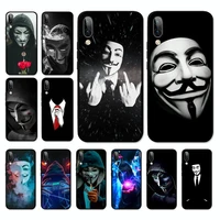 anonymous phone case for oppo a9 a7 a3s a1k f5 reno 2 z realme 6 5 pro c3 vivo y91c y51 y31 y19 y17 y11 v17