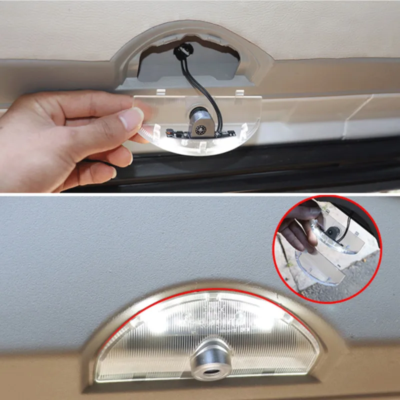 2X Светодиодные Автомобильные двери логотип Добро пожаловать Призрак