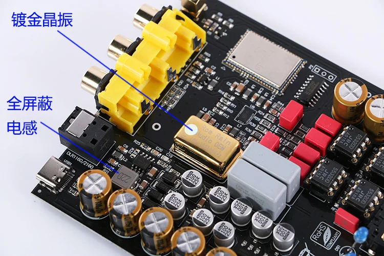 CSR8675 Bluetooth 5 0 приемник ES9038 декодирование APTX-HD LDAC fever HIFI декодер | Электроника