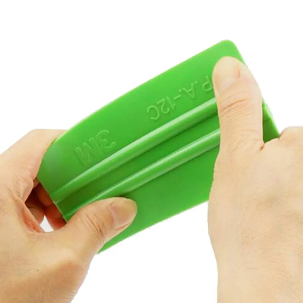 Зеленый виниловый скребок для автомобильного стайлинга из винилового